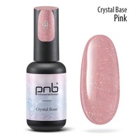 Изображение  Reflective base for nails PNB Crystal Base 8 ml, pink, Color No.: 2
