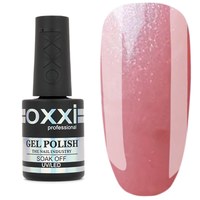 Зображення  Камуфлююча база для гель-лаку OXXI Cover Base 10 мл № 10 ніжно-рожева зі срібним шиммером, Об'єм (мл, г): 10, Цвет №: 10