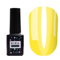 Изображение  Гель-лак Kira Nails Vitrage №V02 (желтый, витражный), 6 мл, Цвет №: 002
