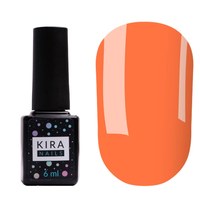 Зображення  Гель-лак Kira Nails №019 (морквяний, неоновий), 6 мл, Цвет №: 019