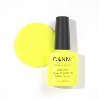 Изображение  Gel polish CANNI 140 bright yellow-lemon, 7.3 ml, Volume (ml, g): 44992, Color No.: 140