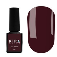 Изображение  Gel Polish Kira Nails No. 033 (burgundy, enamel), 6 ml, Color No.: 33