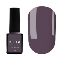 Изображение  Gel Polish Kira Nails No. 067 (dark purple, enamel), 6 ml, Color No.: 67