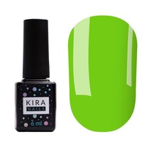 Изображение  Гель-лак Kira Nails №125 (приглушенный светло-зеленый, эмаль), 6 мл, Цвет №: 125