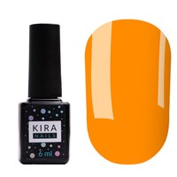 Изображение  Гель-лак Kira Nails №021 (оранжевый, эмаль), 6 мл, Цвет №: 021