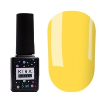 Зображення  Гель-лак Kira Nails №023 (сонячно-жовтий, емаль), 6 мл, Цвет №: 023