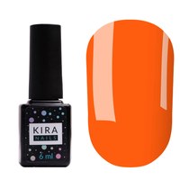 Изображение  Gel Polish Kira Nails No. 072 (orange, enamel), 6 ml, Color No.: 72