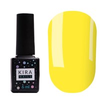 Зображення  Гель-лак Kira Nails №073 (сонячний жовтий, емаль), 6 мл, Цвет №: 073