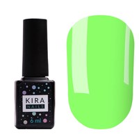 Изображение  Gel Polish Kira Nails No. 077 (light green, enamel), 6 ml, Color No.: 77