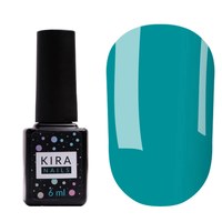 Изображение  Gel Polish Kira Nails No. 082 (blue, enamel), 6 ml, Color: 82