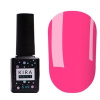 Изображение  Gel Polish Kira Nails No. 100 (muted pink fuchsia, enamel), 6 ml, Color No.: 100