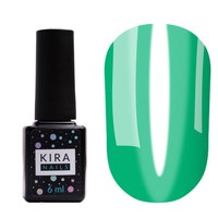 Изображение  Гель-лак Kira Nails Vitrage №V05 (зеленый, витражный), 6 мл, Цвет №: 005