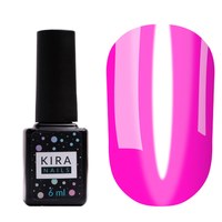 Изображение  Гель-лак Kira Nails Vitrage №V11 (розово-малиновый, витражный), 6 мл, Цвет №: 011