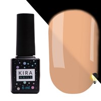 Зображення  Гель-лак Kira Nails FLUO 004 (бежево-рожевий, флуоресцентний), 6 мл, Цвет №: 004