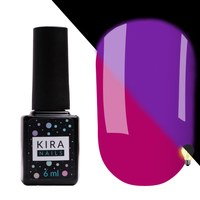 Изображение  Gel polish Kira Nails FLUO 008 (berry, fluorescent), 6 ml, Color No.: 8