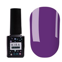 Изображение  Gel Polish Kira Nails No. 135 (purple, enamel), 6 ml, Color No.: 135
