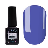Изображение  Гель-лак Kira Nails №156 (ярко-синий, эмаль), 6 мл, Цвет №: 156