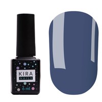 Зображення  Гель-лак Kira Nails №161 (темний синьо-лазуровий, емаль), 6 мл, Цвет №: 161