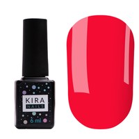 Изображение  Гель-лак Kira Nails №178 (яркий розово-красный, эмаль), 6 мл, Цвет №: 178