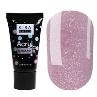 Изображение  Акрил-гель (полигель) для наращивания Kira Nails Acryl Gel Glamour 04, 30 г