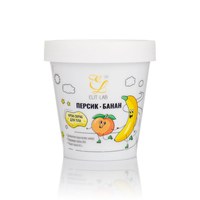 Изображение  Body scrub Elit-Lab Peach-Banana cream 200 ml, Aroma: Peach, Volume (ml, g): 200