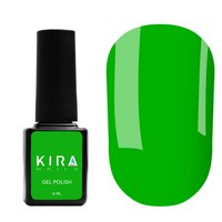 Изображение  Гель-лак Kira Nails №181 (травяной зеленый, эмаль), 6 мл, Цвет №: 181