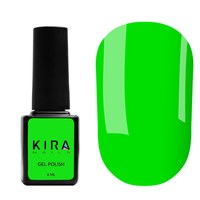 Изображение  Gel Polish Kira Nails No. 183 (bright green, enamel), 6 ml, Color No.: 183