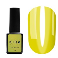 Изображение  Gel Polish Kira Nails Vitrage No. V03 (yellow-green, stained glass), 6 ml, Color No.: 3