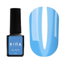 Изображение  Gel Polish Kira Nails Vitrage No. V08 (blue, stained glass), 6 ml, Color No.: 8