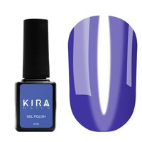 Изображение  Gel Polish Kira Nails Vitrage No. V10 (purple dark, stained glass), 6 ml, Color No.: 10