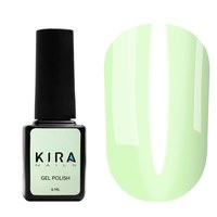 Изображение  Gel Polish Kira Nails Vitrage No. V20 (light green, stained glass), 6 ml, Options: 20