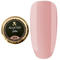 Изображение  Acryl gel for nails FOX Acryl Gel Satin 15 ml No. 004, Volume (ml, g): 15, Color No.: 4