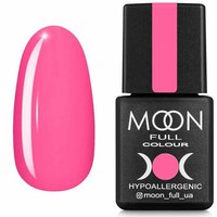 Зображення  Гель-лак для нігтів Moon Full Spring-Summer Color 8 мл, №606, Об'єм (мл, г): 8, Колір: 606