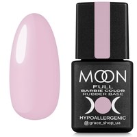 Зображення  Камуфлююча база Moon Full Barbie color Rubber base 8 мл, № 16, Об'єм (мл, г): 8, Цвет №: 016