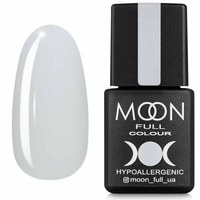 Изображение  Гель лак Moon Full Air Nude № 02 белый полупрозрачный, 8 мл, Объем (мл, г): 8, Цвет №: 002
