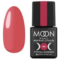 Изображение  Gel polish for nails Moon Full Breeze Color 8 ml, № 405, Volume (ml, g): 8, Color No.: 405