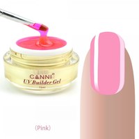 Изображение  Конструирующий гель CANNI 315 Pink \ розовый, 15 мл, Объем (мл, г): 15, Цвет №: 315