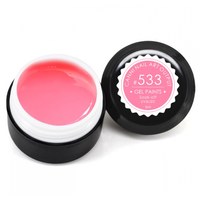 Изображение  Gel paint CANNI 533 pink neon, 5 ml, Volume (ml, g): 5, Color No.: 533
