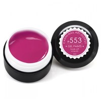 Изображение  Gel paint CANNI 553 dark raspberry, 5 ml, Volume (ml, g): 5, Color No.: 553