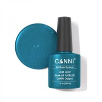Изображение  Gel polish CANNI 221 dark blue with small sparkles, 7.3 ml, Volume (ml, g): 44992, Color No.: 221