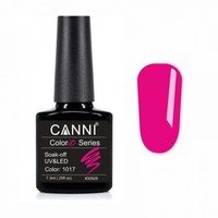 Изображение  Gel polish CANNI Colorit 1017 bright magenta, 7.3 ml, Color No.: 1017