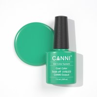 Изображение  Gel polish CANNI 078 light emerald, 7.3 ml, Volume (ml, g): 44992, Color No.: 78