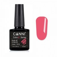 Зображення  Гель-лак CANNI Colorit 1014 яскраво-рожевий, 7,3мл, Цвет №: 1014