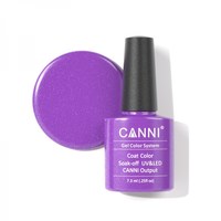 Изображение  Gel polish CANNI 189 lilac with small sparkles, 7.3 ml, Volume (ml, g): 44992, Color No.: 189