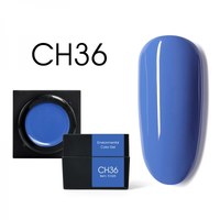 Зображення  Мус-гель кольоровий CANNI CH36 блакитний, 5g, Об'єм (мл, г): 5, Цвет №: CH36