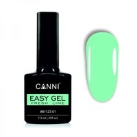 Изображение  Easy gel Canni 04 FRESH LIME, 7,3 мл, Объем (мл, г): 7.3, Цвет №: 04