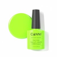 Изображение  Gel polish CANNI 002 lime, neon, 7.3 ml, Volume (ml, g): 44992, Color No.: 2