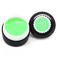 Изображение  Gel paint CANNI 603 mint green, 5 ml, Volume (ml, g): 5, Color No.: 603