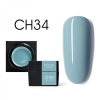 Изображение  Mousse-gel colored CANNI CH34 grey-blue, 5g, Volume (ml, g): 5, Color No.: CH34