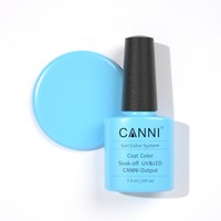 Изображение  Gel polish CANNI 254 sky light blue, 7.3 ml, Volume (ml, g): 44992, Color No.: 254